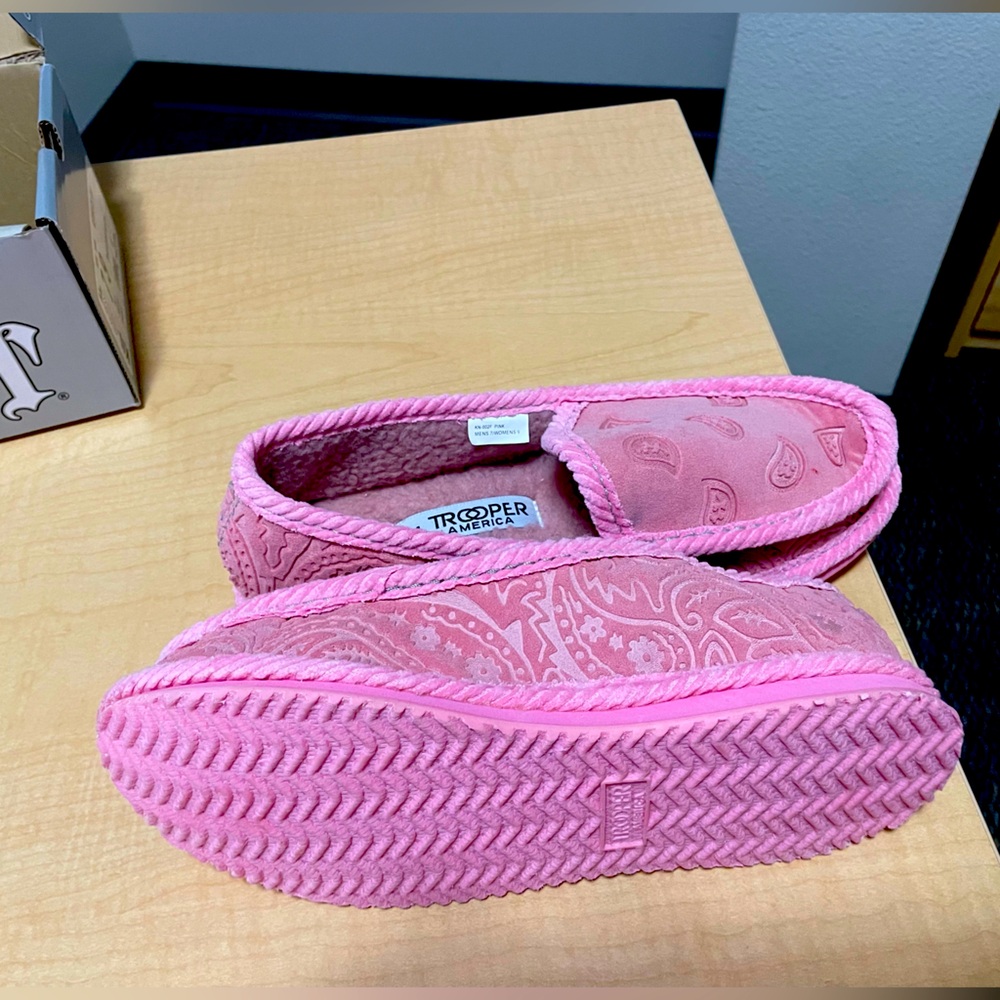 Pink slippers Newbuck Fur women’s slippers